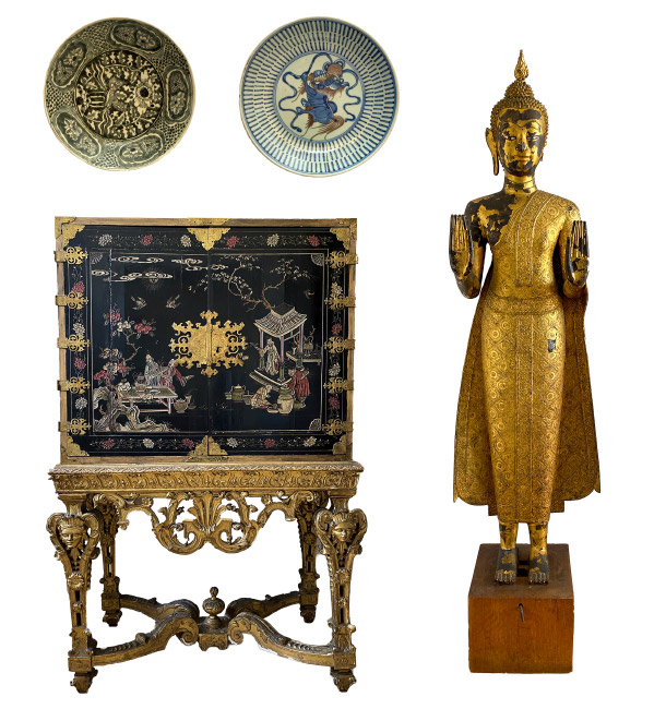 Ankauf asiatische Objekte aus Keramik, Holz, Sandstein, Silber, Jade und Marmor in Weilburg